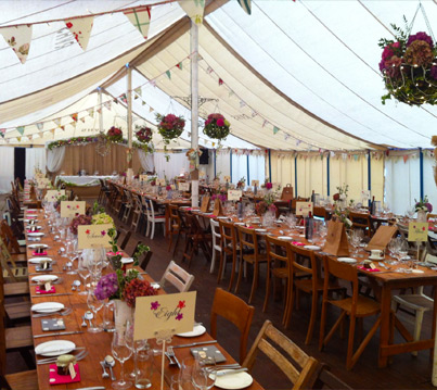Marquee Wedding Catering